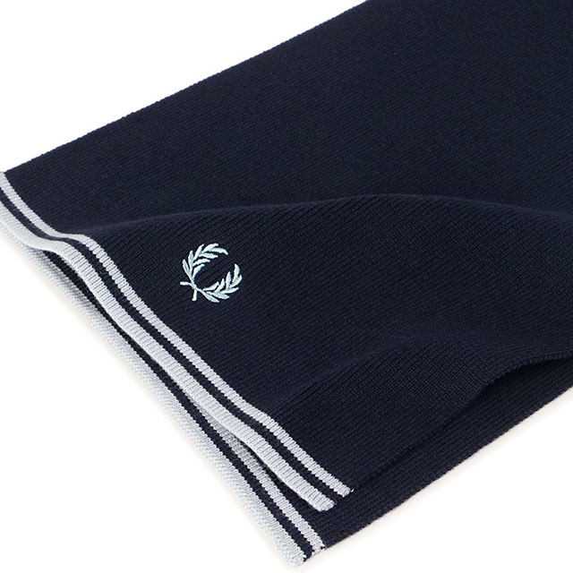 FRED PERRY（フレッドペリー） ツインティップドメリノウールスカーフ