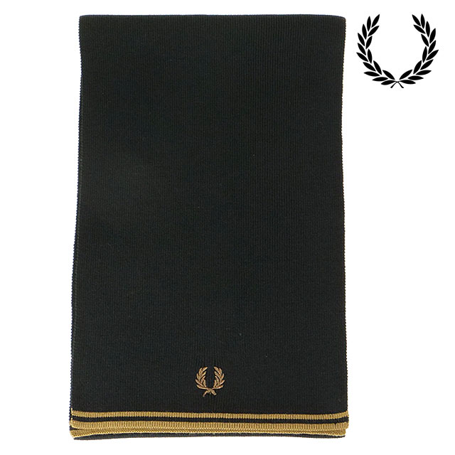 FRED PERRY（フレッドペリー） ツインティップドメリノウールスカーフ