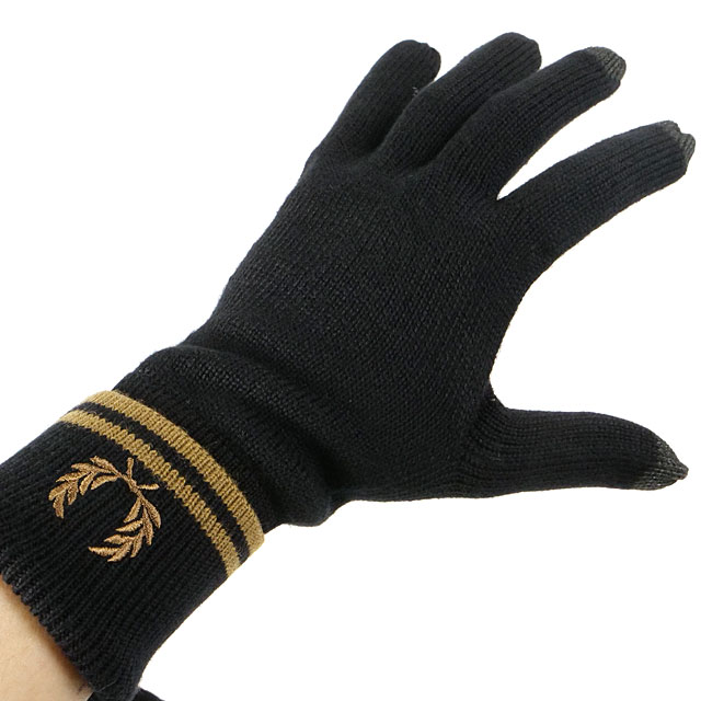 FRED PERRY（フレッドペリー） 手袋 ツインティップドメリノウール