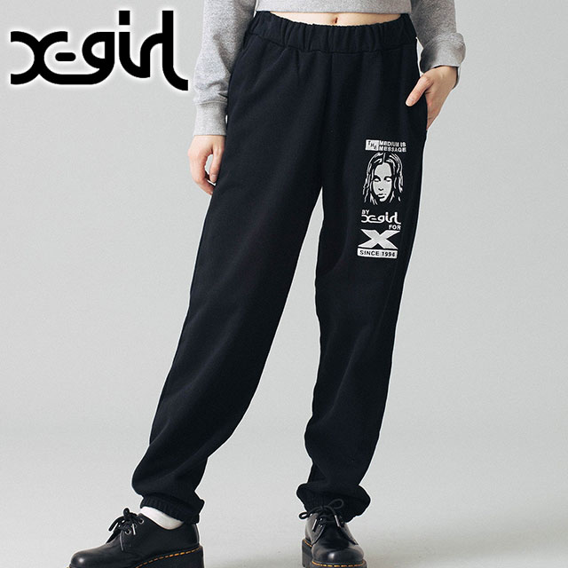 X-girl（エックスガール） スウェットパンツ 105243031012 FW24 BY X