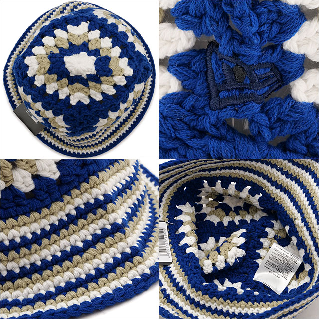 New Era クロッシェニットバケットハット ネイビー クロシェ ニットバケット Croche ネイビー/クローム