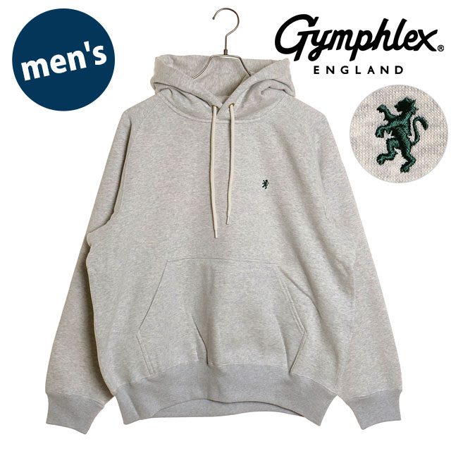 �W���t���b�N�X Gymphlex �X�E�B���O�X���[�u �t�[�f�b�h�v���I�[�o�[ GY-C0294-TCF M SWING SLEEVE HOODED P.O. �����Y �v���I�[�o�[ TOP-GREY ���K�戵�X