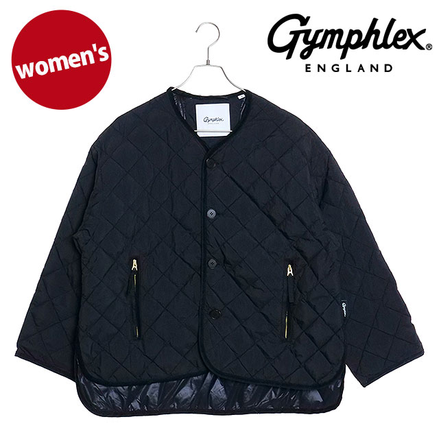 Gymphlex | キルトダウンカラーレスジャケット WOMEN GYMPHLEX（ジムフレックス）の「Gymphlex | ダイヤキルトダウン