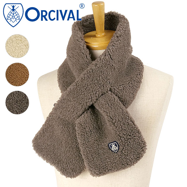 ORCIVAL オーシバル マフラー OR-H0327-CTB FW24 MUFFLER メンズ