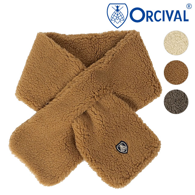 ORCIVAL オーシバル マフラー OR-H0327-CTB FW24 MUFFLER メンズ