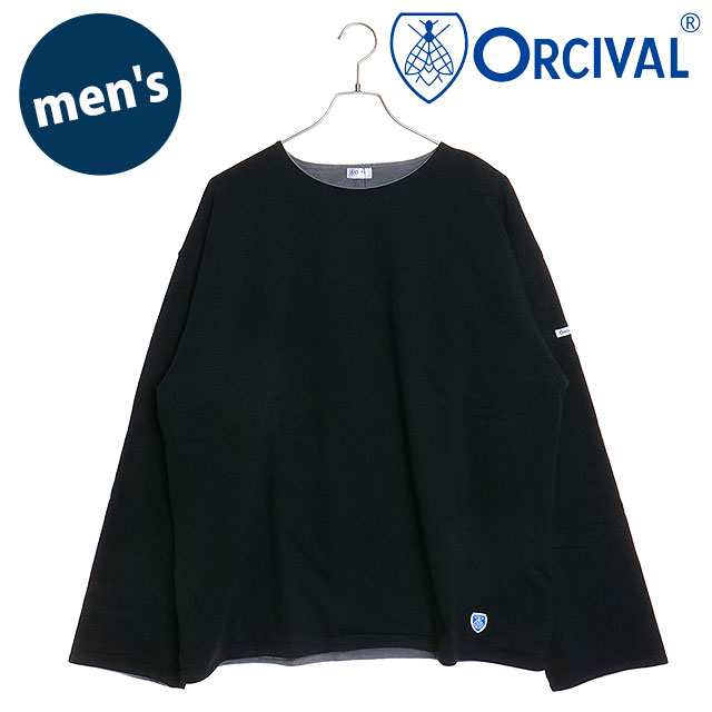 ORCIVAL（オーシバル） ボートネック ロングスリーブ ワイドプル