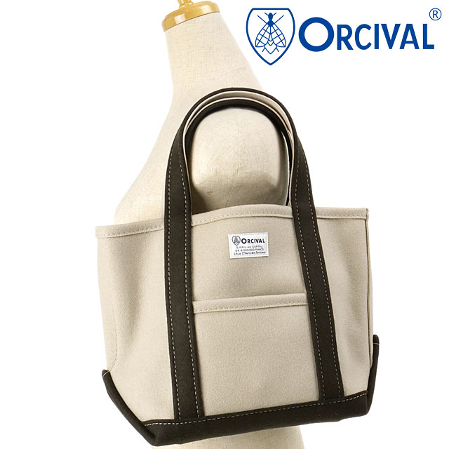 ORCIVAL（オーシバル） ヘビーメルトン トートバッグ スモール OR 
