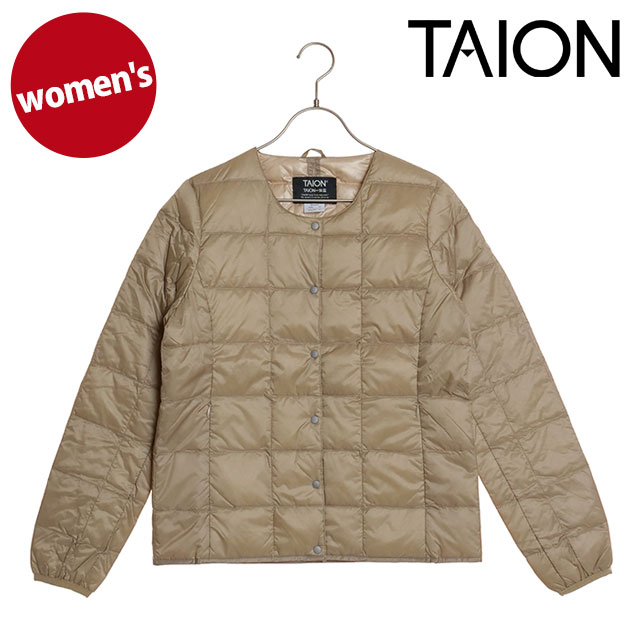 TAION（タイオン） クルーネックボタンダウンジャケット TAION-W104 