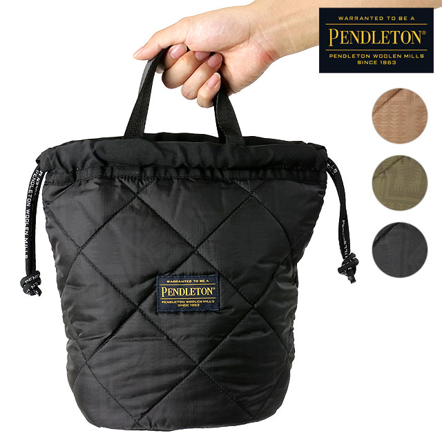PENDLETON（ペンドルトン） キルティングドローバッグ PDT-000-243020