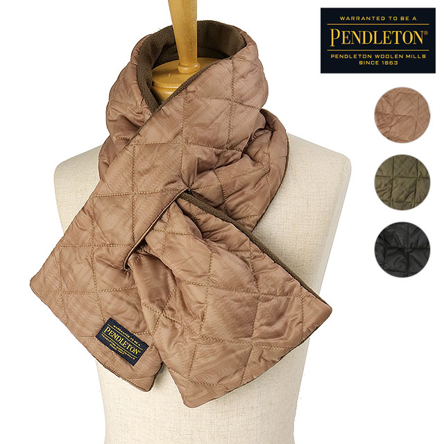【美品】ペンドルトン マフラー ベージュ PENDLETON 「PENDLETON」 マフラー - ベージュ レディース