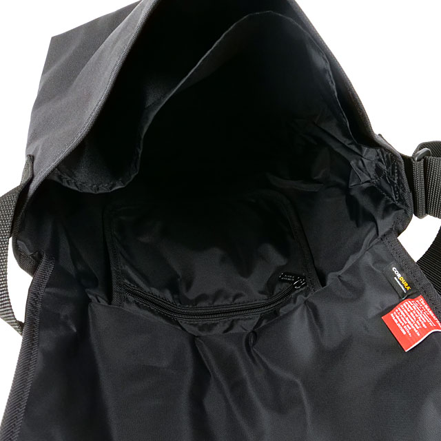 【美品 】マンハッタンポーテージ 　ショルダーバック 　マグネット　黒 Manhattan Portage マンハッタンポーテージ マグネット開閉