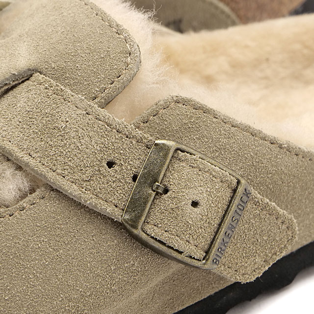新品★ ビルケンシュトック　BUCKLEY SHEARLINGサンダル24㎝ BIRKENSTOCK ビルケンシュトック サンダル ボストン ベロア