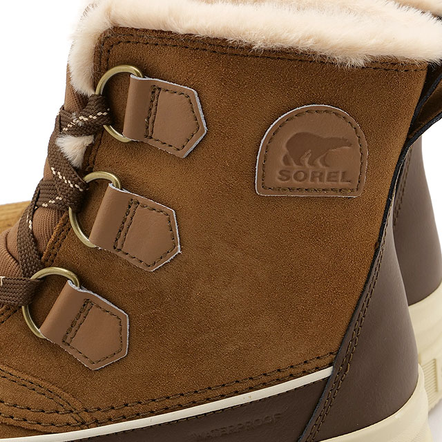 【美品】Chloe × SOREL コラボ ウィンターブーツ ボア リボン 美品】Chloe × SOREL コラボ ウィンターブーツ ボア リボン