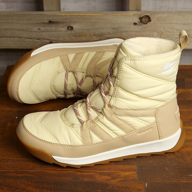 \ SOREL u[c EBbgj[2vX [X EH[^[v[t NL5162-292 W WHITNEY II PLUS LACE WP fB[Xh Honey-White Ceramic K戵X