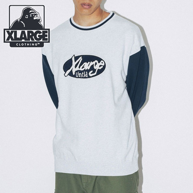 XLARGE エクストララージ レトロ クルーネック スウェットシャツ 