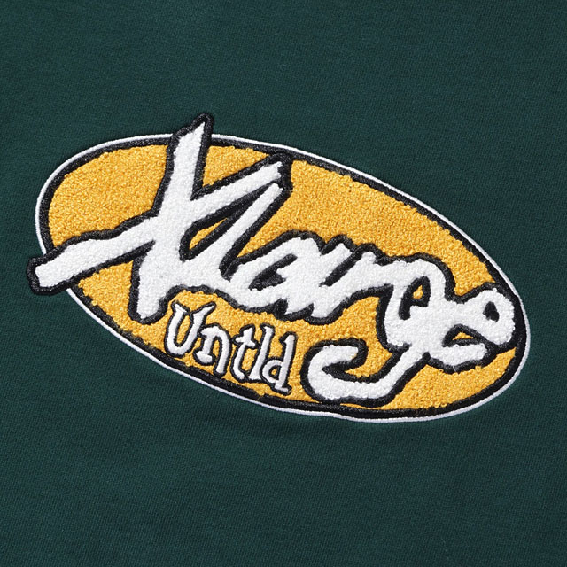エクストララージ XLARGE レトロ クルーネック スウェットシャツ 101244012026 RETRO CREWNECK SWEATSHIRT メンズ x-large トレーナー GREEN 正規取扱店_3