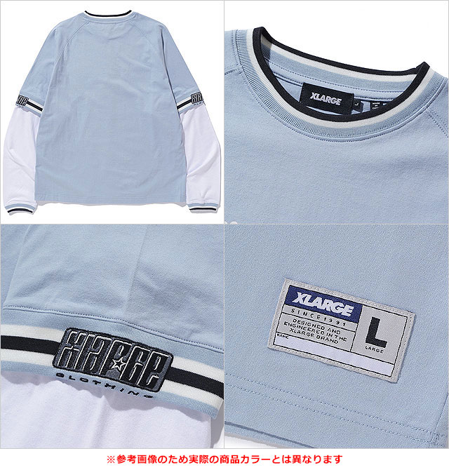XLARGE エクストララージ 91 レイヤード ロングスリーブTシャツ