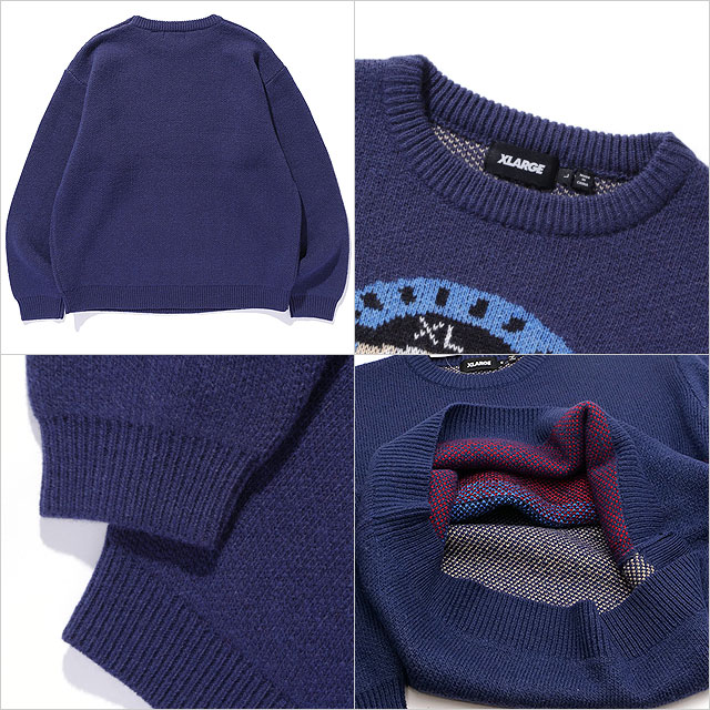 XLARGE（エクストラ ラージ） ボーイ クルーネックニット 101244015006