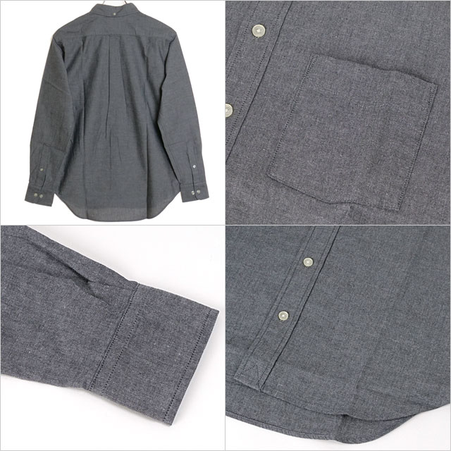 SERO（セロ） ボタンダウンシャツ シャンブレー メンズ SR242CH11061