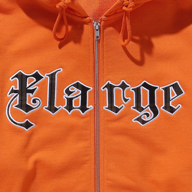 XLARGE（エクストラ ラージ） パッチドロゴ ジップアップフーディー