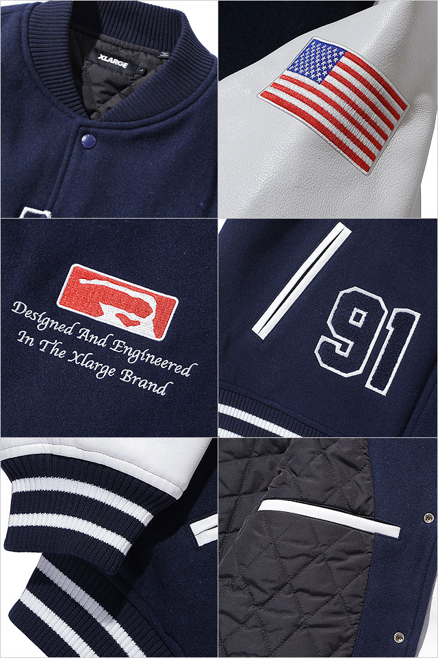 XLARGE（エクストラ ラージ） XLARGE OGロゴ バーシティジャケット