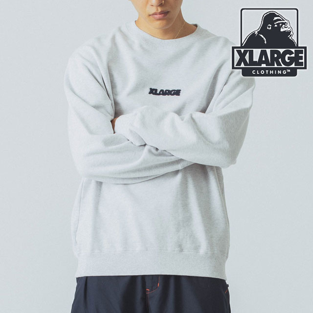 XLARGE（エクストラ ラージ） スタンダードロゴ クルーネック 