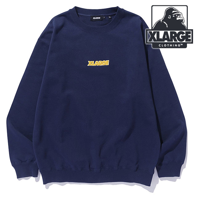 XLARGE（エクストラ ラージ） スタンダードロゴ クルーネック 