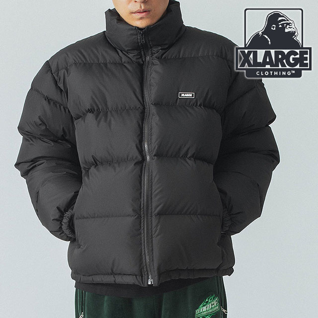 エクストララージ XLARGE ダウンジャケット 101244021011 FW24WINTER DOWN JACKET メンズ x-large エックスラージ アウター ダウン BLACK