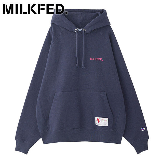 MILKFED.（ミルクフェド） コラボ チャンピオン スウェットフーディー 