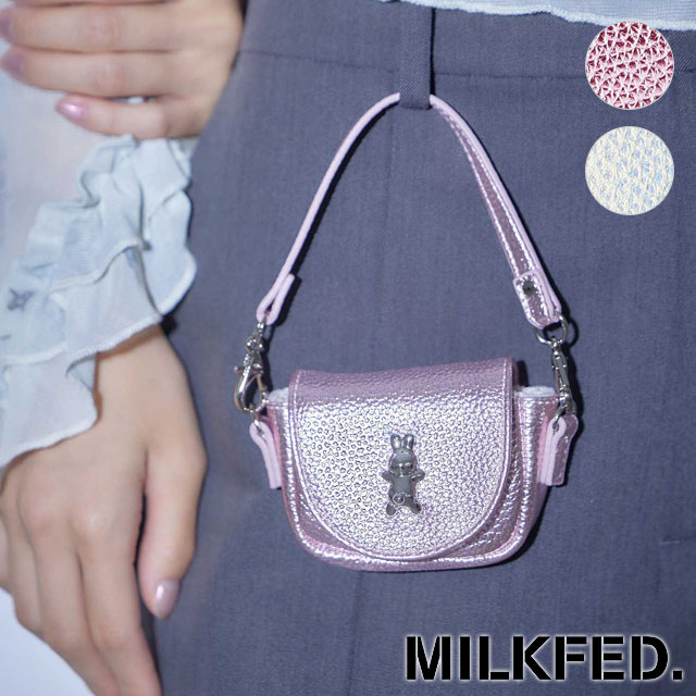MILKFED. コラボ ミルクフェド ラニー ウサギ ミニポーチ