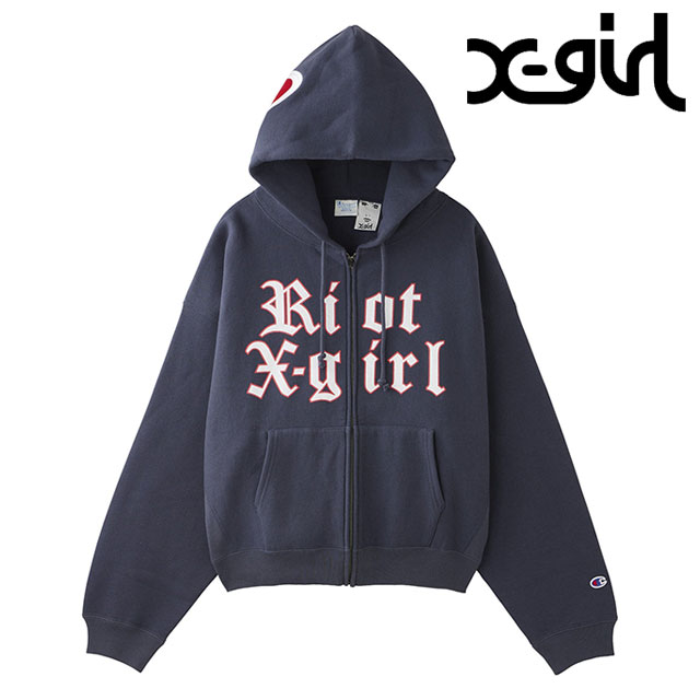 X-girl（エックスガール） チャンピオン リバースウィーブ Rロゴ