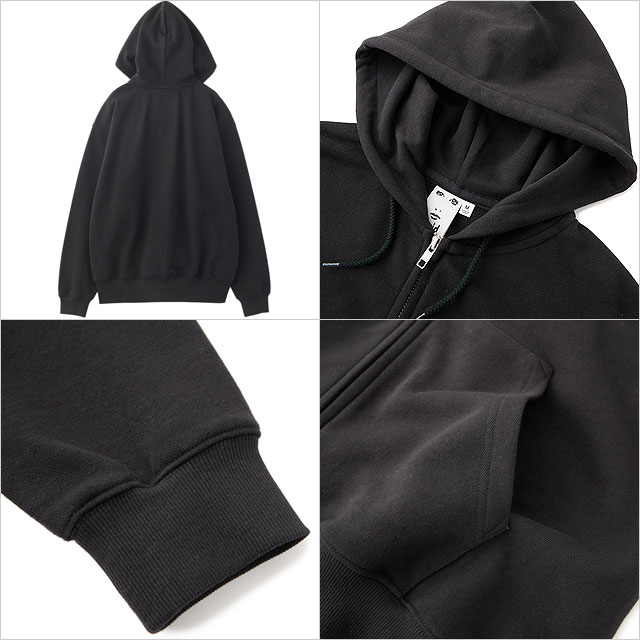 X-Girl エックスガール FUR BONDED ZIP HOODIE X-girl エックスガール フェイクファーロゴ ジップアップ