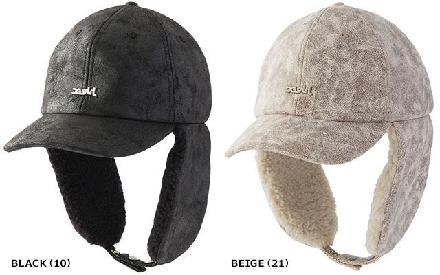 X-girl（エックスガール） ドッグイヤーボアキャップ 105244051007