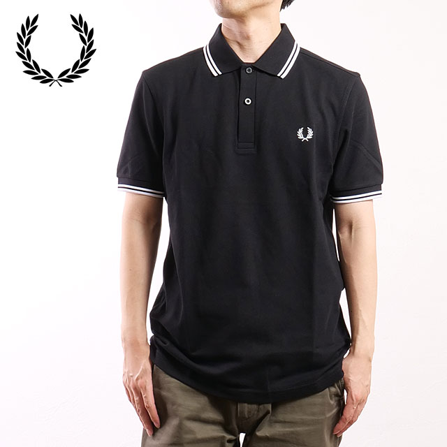 FRED PERRY（フレッドペリー） ポロシャツ ツイン ティップド フレッド