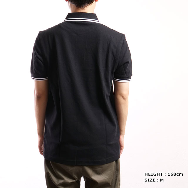 FRED PERRY（フレッドペリー） ポロシャツ ツイン ティップド フレッド
