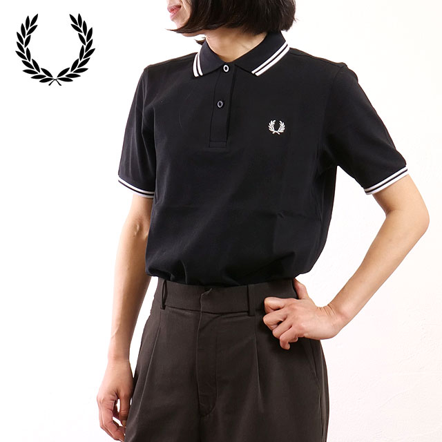 フレッドペリー ポロシャツ 黒 レディース 楽天市場】フレッドペリー ポロシャツ レディース FRED PERRY