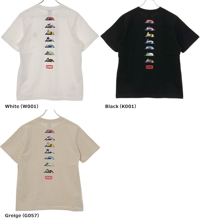 CHUMS（チャムス） ブービースシフレンズTシャツ CH01-2521 SS25 M
