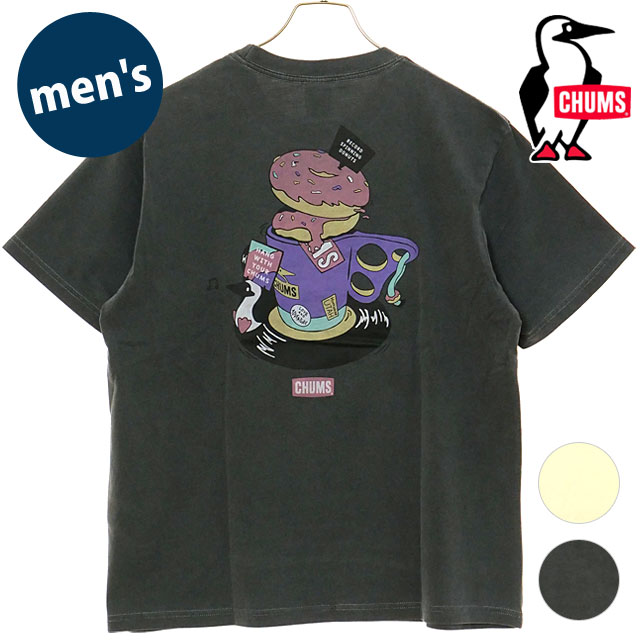 CHUMS（チャムス） チャムスレコードアンドドーナツTシャツ CH01-2530