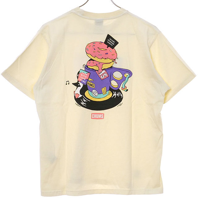 CHUMS（チャムス） チャムスレコードアンドドーナツTシャツ CH01-2530