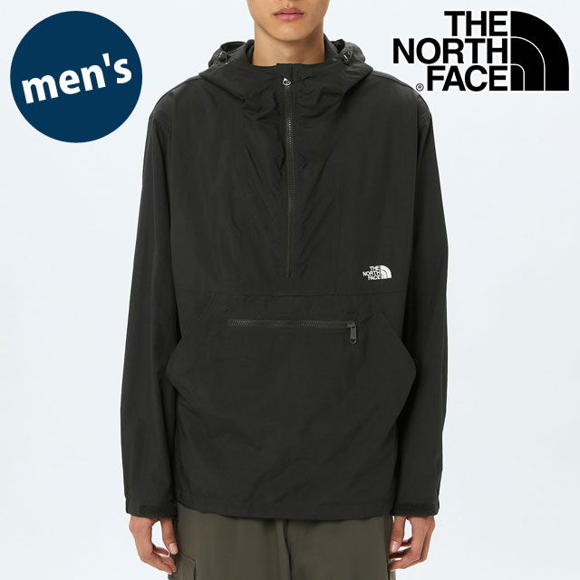 XXL　ノースフェイス　コンパクトアノラック　NP22333　黒　K　ブラック THE NORTH FACE ザ・ノース・フェイス 長袖 コンパクト