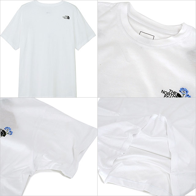ザ・ノース・フェイス THE NORTH FACE ショートスリーブフラワーロゴティー NTW32531-W SS25 S S Flower Logo Tee レディース ホワイト FREAK'S STORE tシャツ THE NORTH FACE/ザ・ノース・フェイス S
