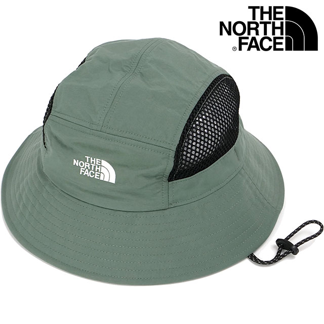 ノースフェイス　キュリオシティクエストハット　クラシックカーキ Lサイズ THE NORTH FACE ザ・ノース・フェイス 帽子 メンズ レディース