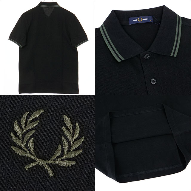 FRED PERRY フレッドペリー ポロシャツ ツインティップド