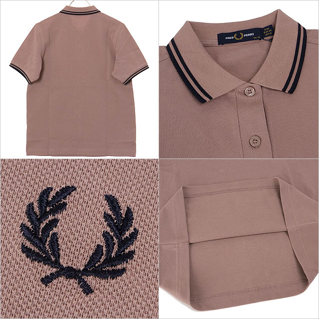 FRED PERRY フレッドペリー ポロシャツ ツインティップド
