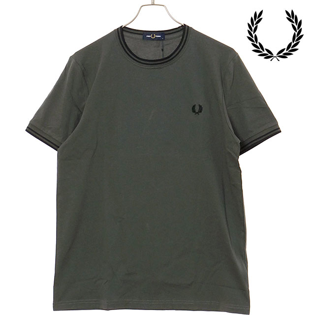 ■FRED PERRY ツイン ティップTシャツ M1588 FRED PERRY フレッドペリー ツインティップラインTシャツ M1588