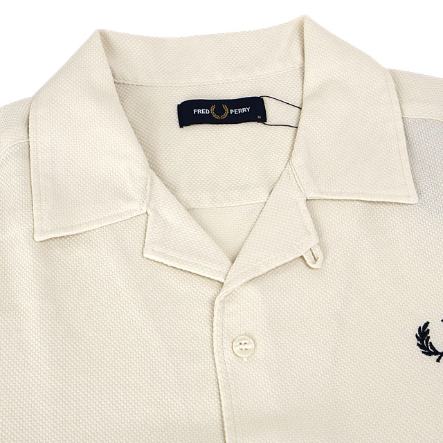 FRED PERRY フレッドペリー ピケ テクスチャードリヴィアカラー