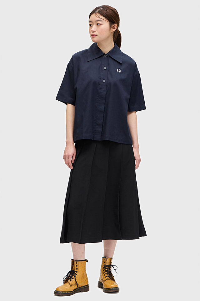 FRED PERRY フレッドペリー プラケットディテールシャツ G9176