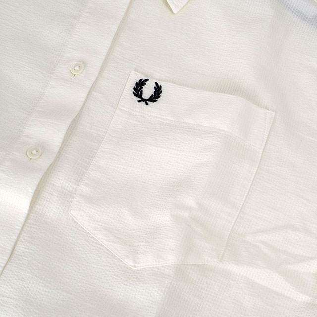 FRED PERRY フレッドペリー シアーサッカーシャツ G9179-129