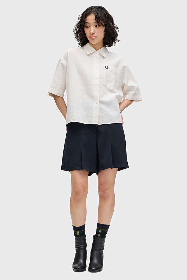 FRED PERRY フレッドペリー シアーサッカーシャツ G9179-129