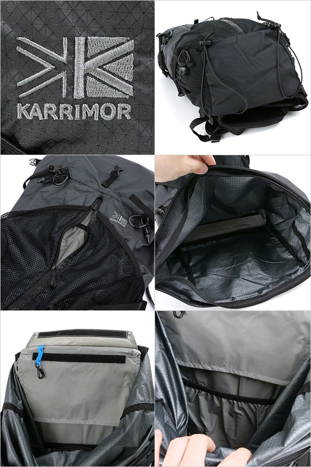 カリマー KARRIMOR リュック クリーブ30 ミディアム 501208-1210 SS25 cleave 30 Medium 鞄 デイパック バックパック アウトドア Dark-Charcoal 正規取扱店の画像